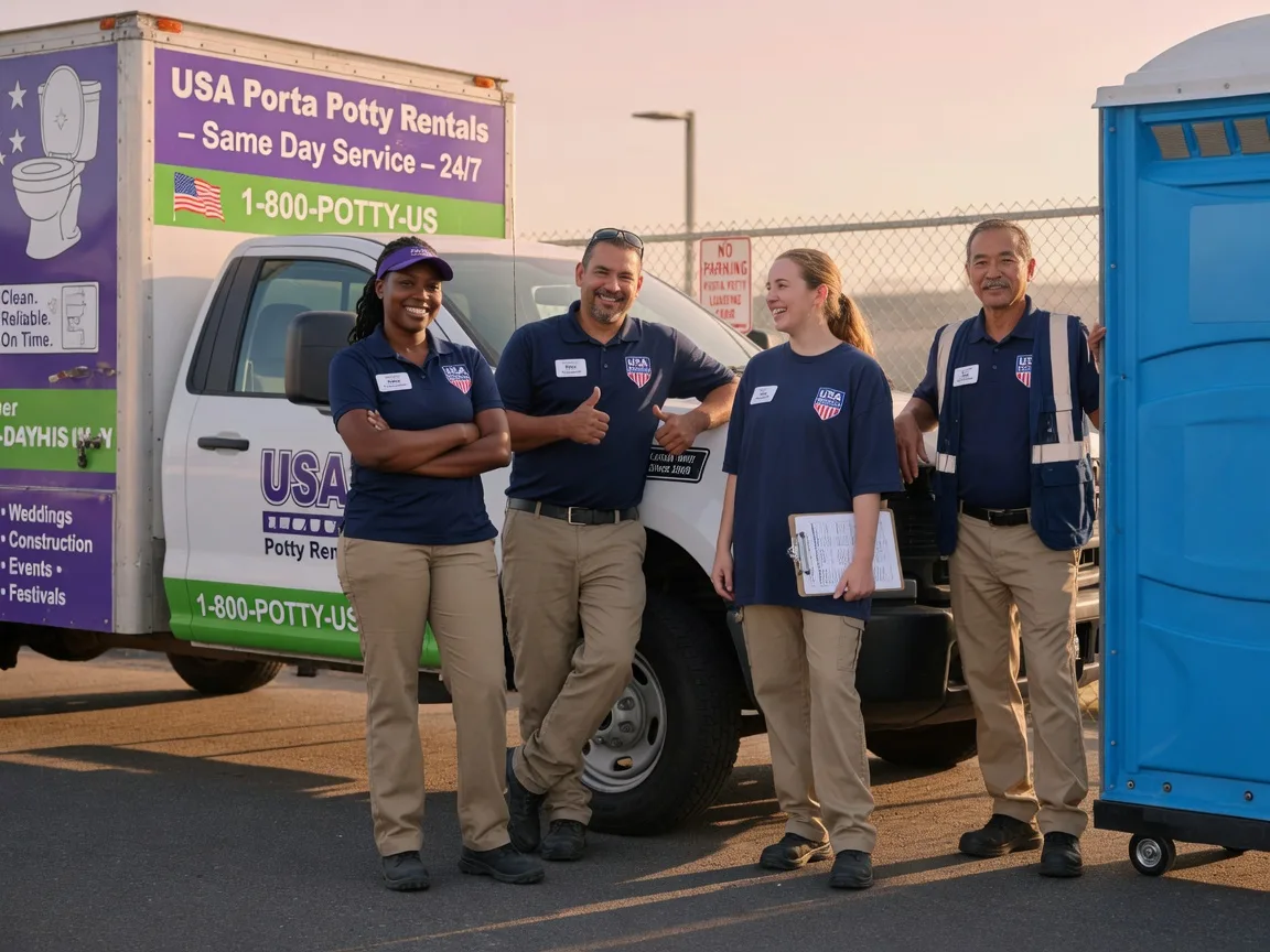 Porta Potty Rental company in Monroe, SD